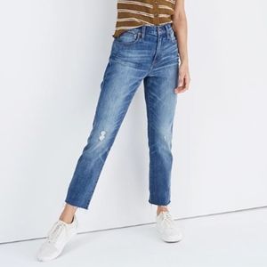 MADEWELL - The High-Rise Slim Boyjean - BRAND NEW